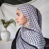Chiffon Shemagh Scarf Breathable Long Turban Islamic Traditional Costumes  Arab Kafiya Keffiyeh