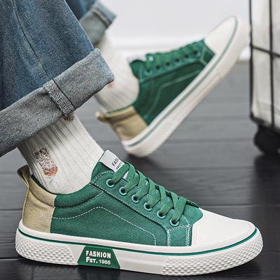 Men Breathale Canvas Shoes Male Male Conformtable Sports Casual Sneakers Youth Boy Student Flat Board Shoes Father Jogging Shoes