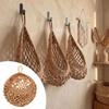 Cotton Rope Fruit Storage Basket Hand Woven Vegetable Storage Basket  Home Storage