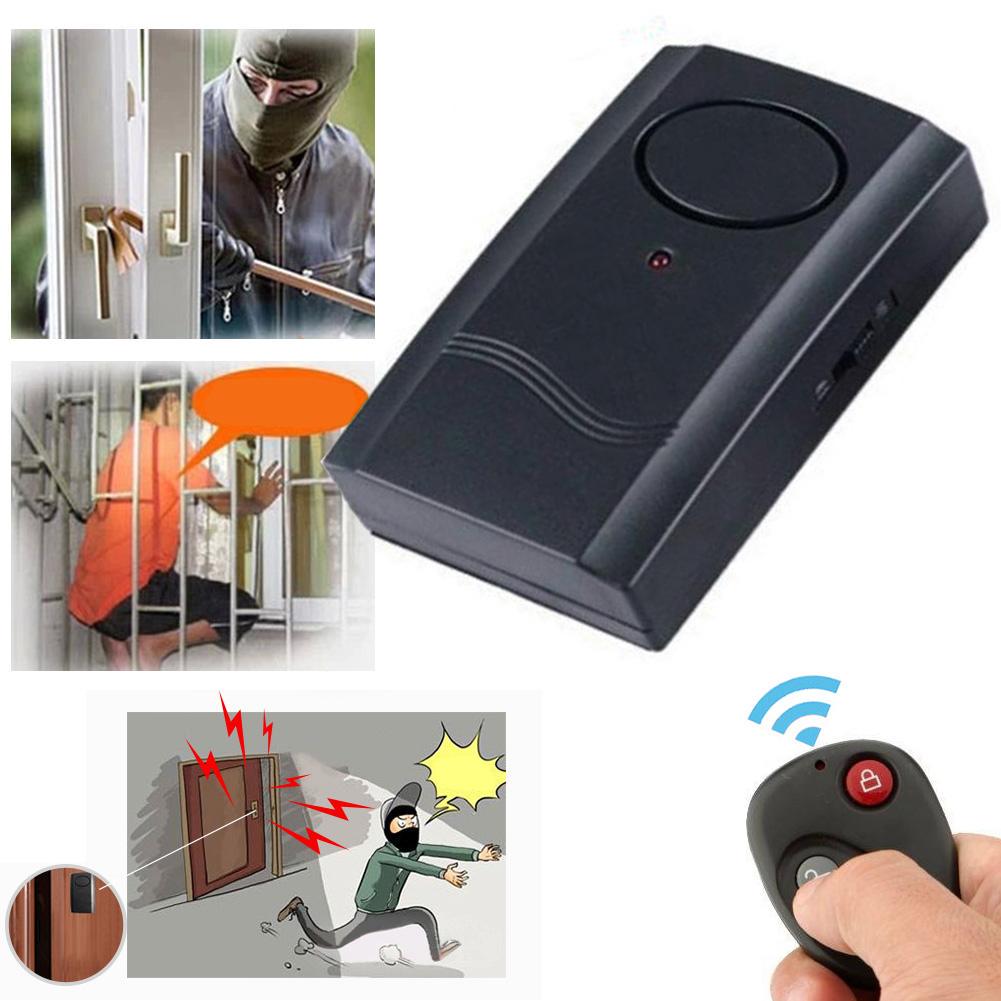 Buy 9V 120 Db Sensors Motorcycle Alarm Security Detector With Two ...