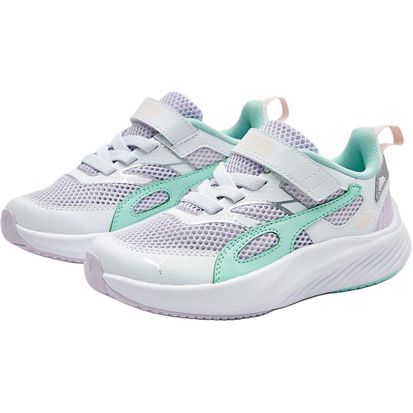 Puma Pounce Lite Fabric Om Ac Comfortable Versatile Training Sprint Racing Durable Lightweight Shock Absorption Low Top Running Shoes 404326-03