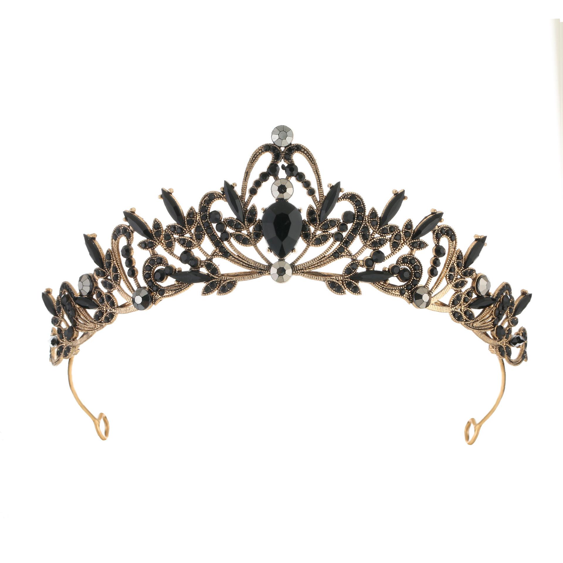 

Корона на день рождения Европейский и американский стиль Хай-энд Светская львица Богиня Вечеринка Корона Головной убор Повязка для волос Фотореквизит Подарок