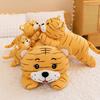 Plush Tiger Toy Cartoon Stuffed Animal Doll Cute Home Decoration Gifts Kids