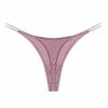 Lycra Fine Ribbed Cotton T-Back Thong for Women – Sexy, Comfortable, Breathable G-String with Thin Straps