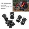 4Pcs/Set Metal RC Wheel Hex Hub 12mm Wheel Hex Hub Crawler Wheel Adapter  For 1/10 RC Crawler