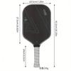 Professional pickleball racket made of T700 carbon fiber, suitable for outdoor games and activities