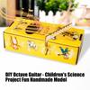 Hands on Assembly Paper Musical Box Craft Set Educational Toy for Children Science Education and Physics Experiments