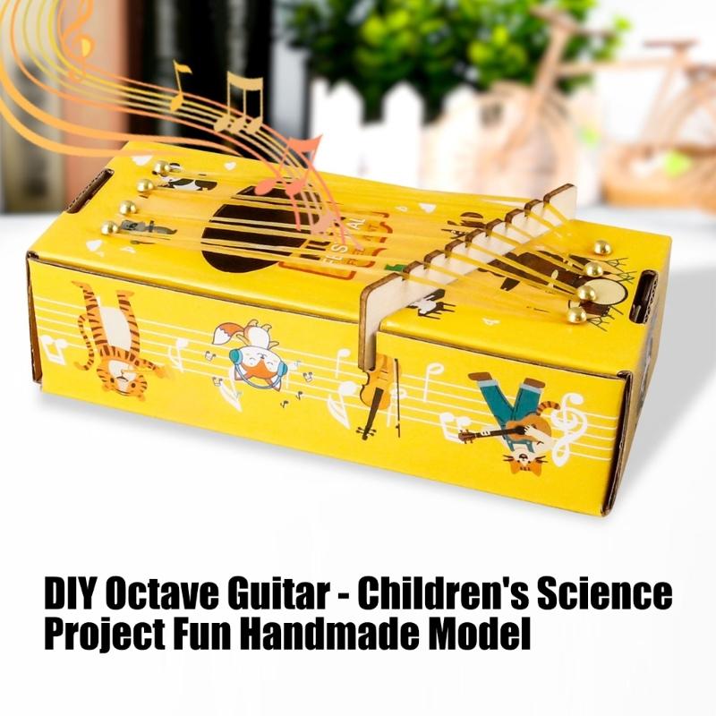 Hands on Assembly Paper Musical Box Craft Set Educational Toy for Children Science Education and Physics Experiments