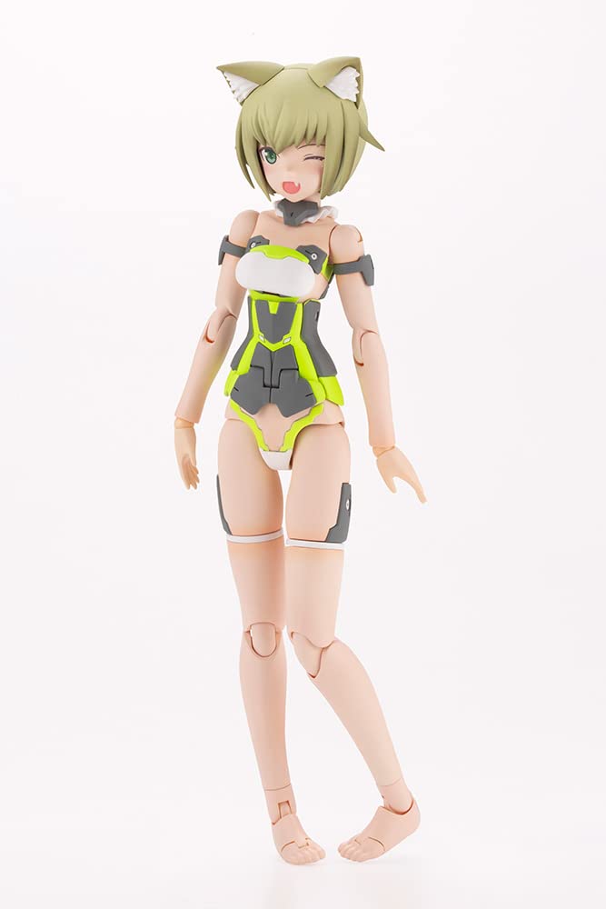 KOTOBUKIYA Frame Arms Girl Innocentia NOSERU Spec Height 150mm Plastic Model Molding Color FG146 [Racer] & [Racing Ver.] Approx. Non-scale