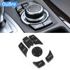 LHD RHD BMW Seria 1 3 5 X1 X5 X6 Consolă centrală auto CIC Elemente de acoperire pentru buton de control multimedia compatibil cu E90 E91 E84 E70E71