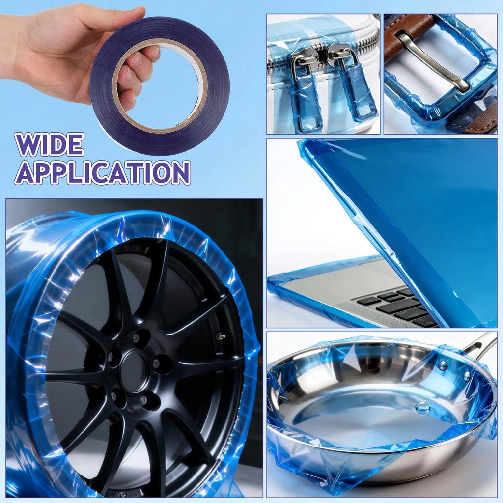 PE Wheel Rim Protector Film | Scratch-Resistant Protection for Cars, Furniture, Appliances, Tables & Electronics