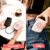 HPRT CP2100 Mini Photo Printer - Cute Bluetooth Portable Photo Printer, USB Rechargeable, AR Photo Compatible, Waterproof, Dustproof, Fingerprint Resi