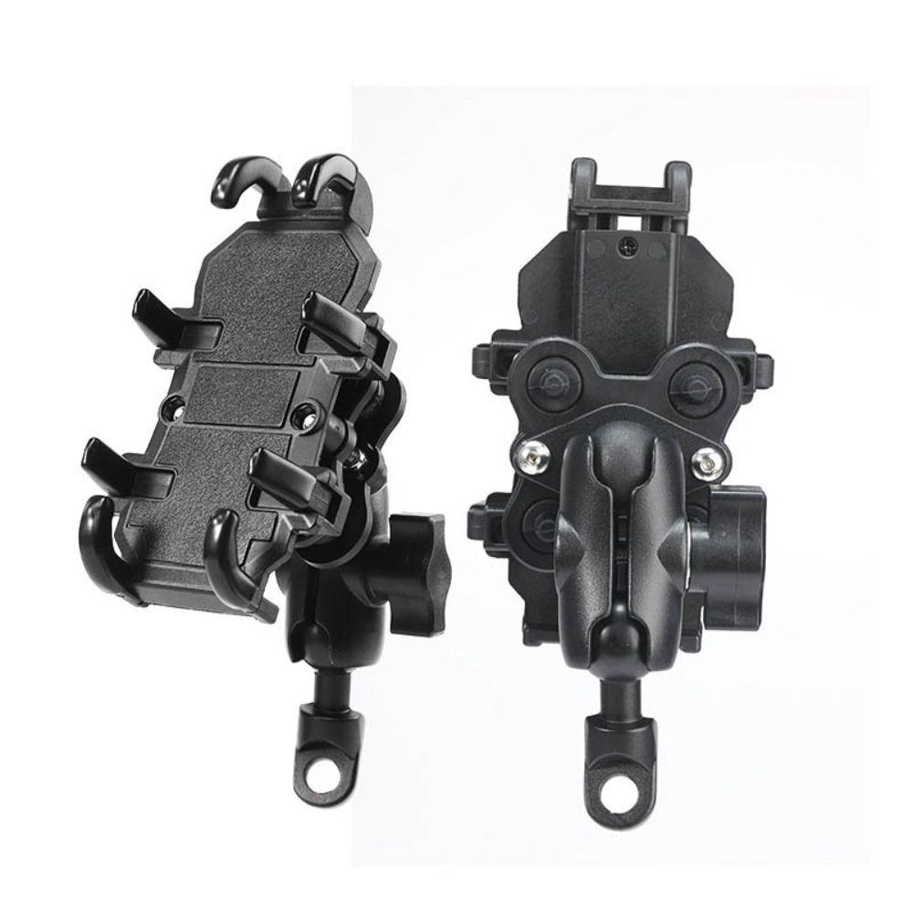 Universal Motorcycle Phone Holder Plastic Shock Absorber Bicycle Riding Bracket Vibration Damper Phone Holder Phone Mount
