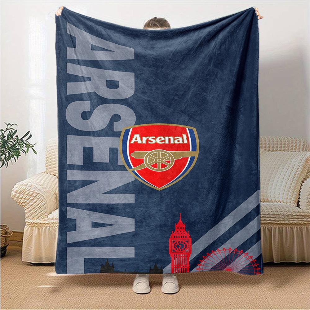 Arsenal Blanket Comfortable Suitable for Couch Bedding Office All-Season Use Modern Style Unique Gift for Family and Friends Camping