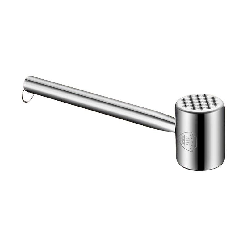 304 Stainless Steel Meat Tenderizer Hammer for Steaks