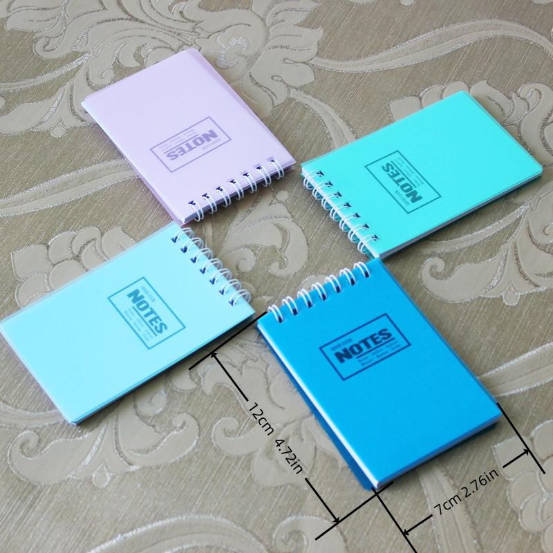 10pcs Mixed Color Mini  Note Pad Notebook Memo Pad Set Small Pocket Style Notepad Checklist To Do List Notes Planner Book