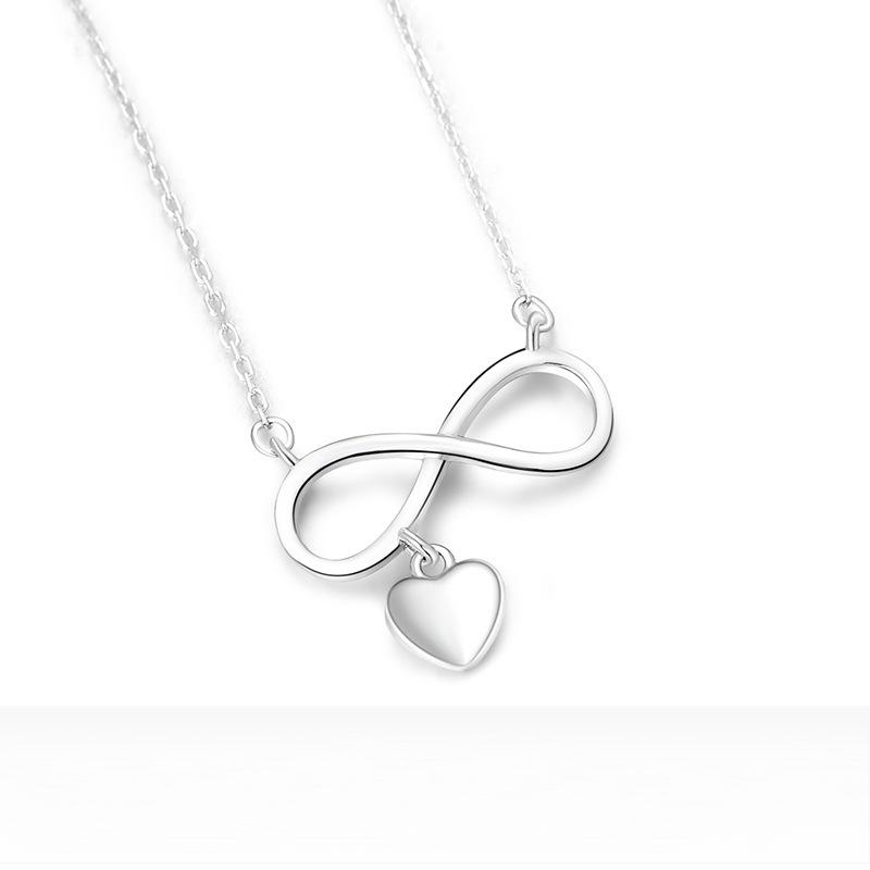 Mobius 8-förmige Liebeskette Damenmode Erweiterte Accessoires Halsbandkette