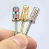 75/210Pcs Sanding Bands Nail Drill Bits Multi-functional Nail Grinder Polish  Manicure