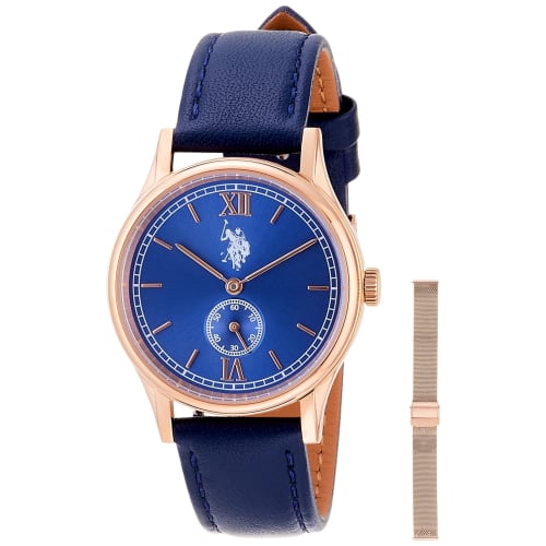 

US Polo Assun Classico US-14PGBL Women s Watch, Blue