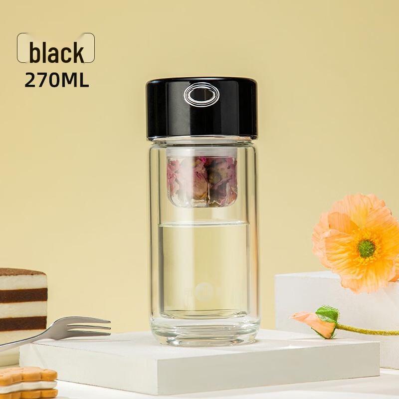 Mingxia Double-layer Tea Infuser Glass Bottle