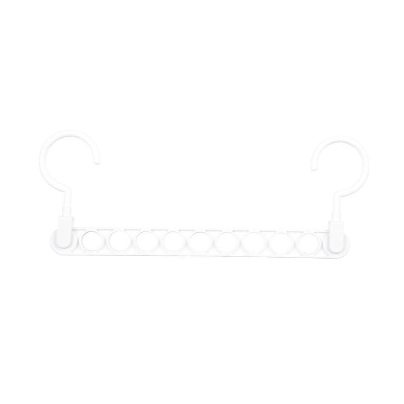 9 Hole Magic Hanger Creative Multi-functional Hanger Household Internet Popular Magic Storage Artifact Non-slip Drying Rack