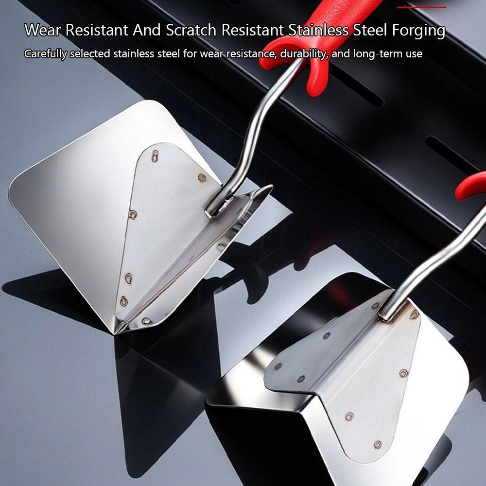 Wear Resistant Corner Trowel Stainless Steel Drywall Finisher Plaster Finishing