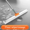 Long Handle Squeegee Mop Telescopic Silicone Scraper Broom Glass Wiper Sweeping Floor Household Bathroom Efficient Cleaning Tool