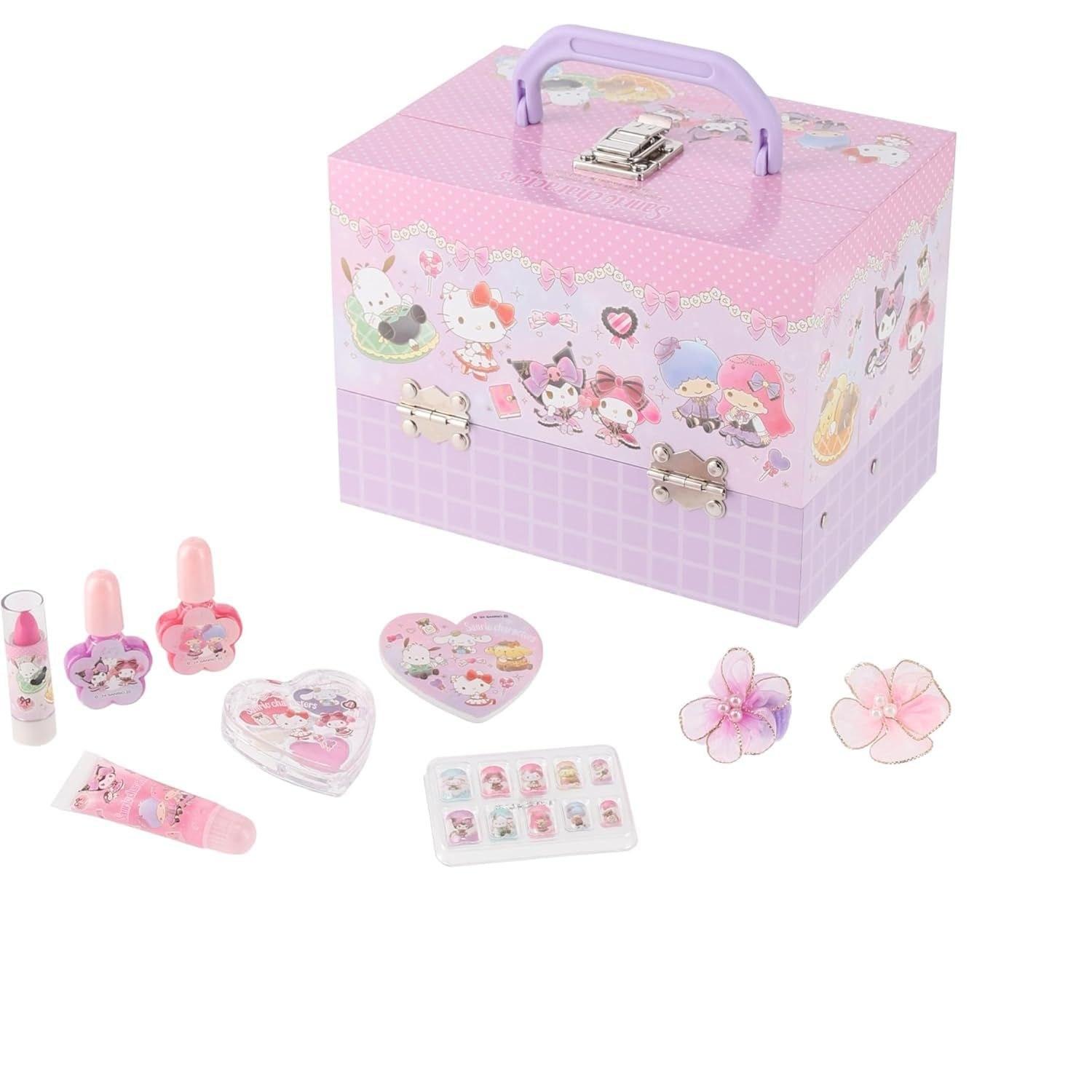 Race Sanrio Characters Vanity Makeup Box Purple 6 years older Cosmetics Accessories 241010