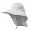 Sun Protection Fishing Hat - Wide Brim UPF Hat with Neck Flap for Hiking