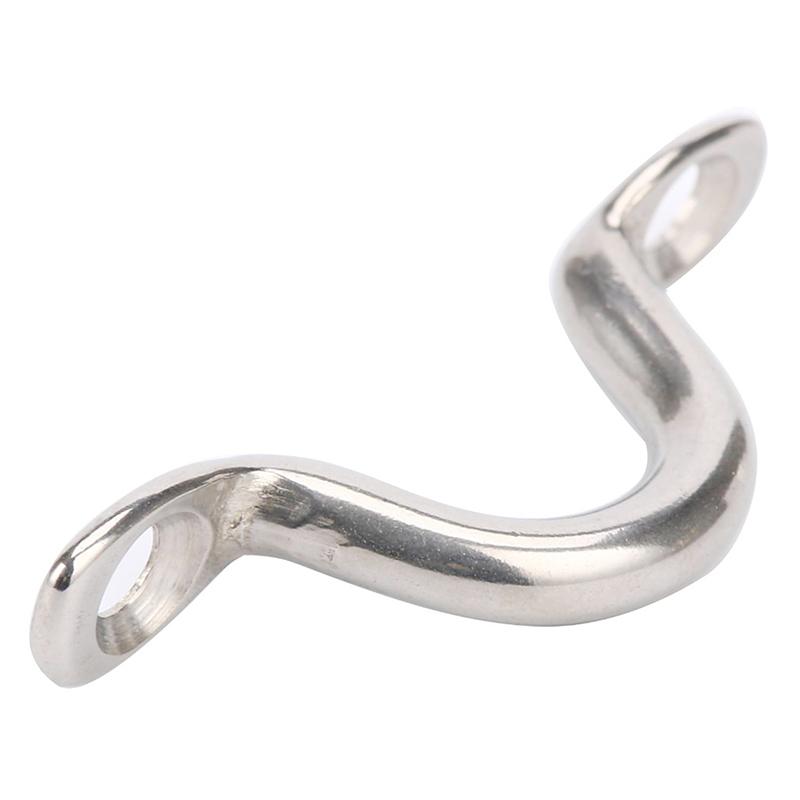 4 szt. Uchwyt Stal Nierdzewna Pętla z Okiem Druciana Mocowanie Łódź Morskie Zaczep do Mocowania Pokrywa Silniki Akcesoria