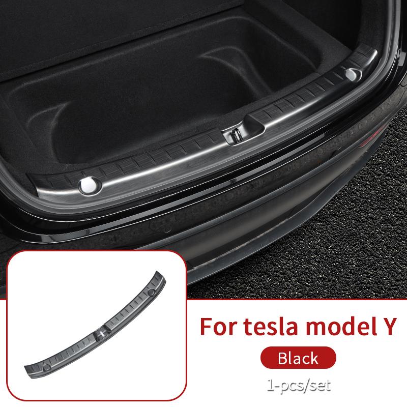 Acabamento do painel de proteção traseiro para acessórios Tesla Model Y de 2020 a 2023 acessórios para carro 2023 model y