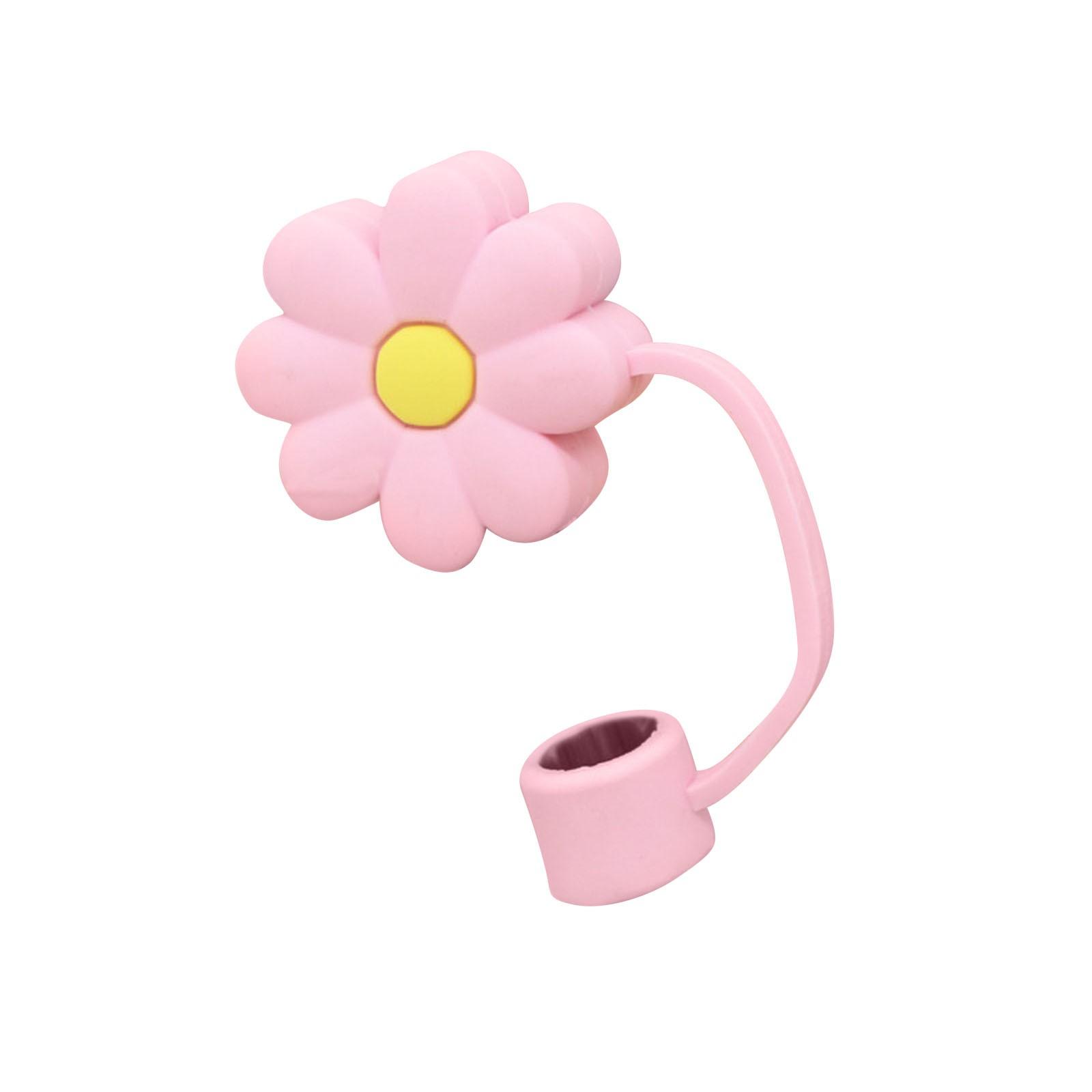 

Соломенная крышка для чашки, силиконовый соломенный топпер, совместимый с стаканом для чашек с ручкой, крышки соломенных кончиков для чашек, аксессуары One Size