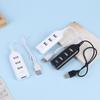 4 Port USB 2.0 Hub Splitter High Speed Data Transfer Adapter 1/2/3Pcs for Gaming Laptop Desktop PC Peripheral Connection