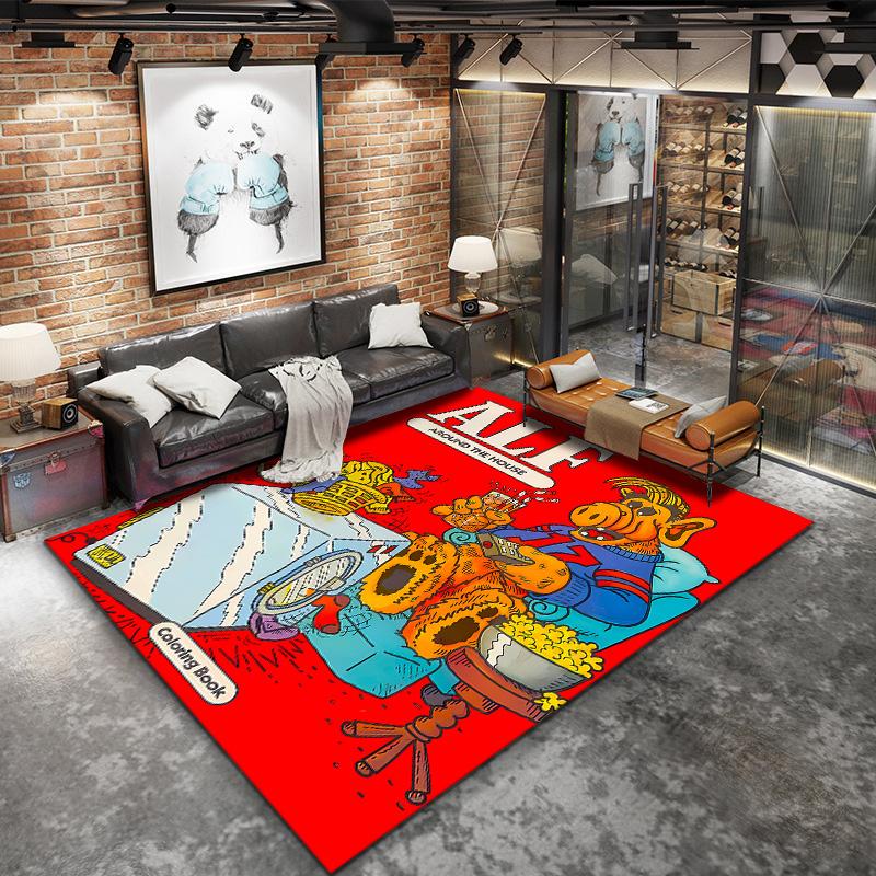 Uicideboyalf Carpet Rug For Living Room Bedroom Home Sofa Decoration Kids Play Nonslip Floor Mat