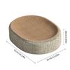 Tiragraffi a Forma Concava Supporto Ergonomico Tiragraffi Letto per Diverse Posizioni di Sonno Migliorando il Comfort dei Gatti