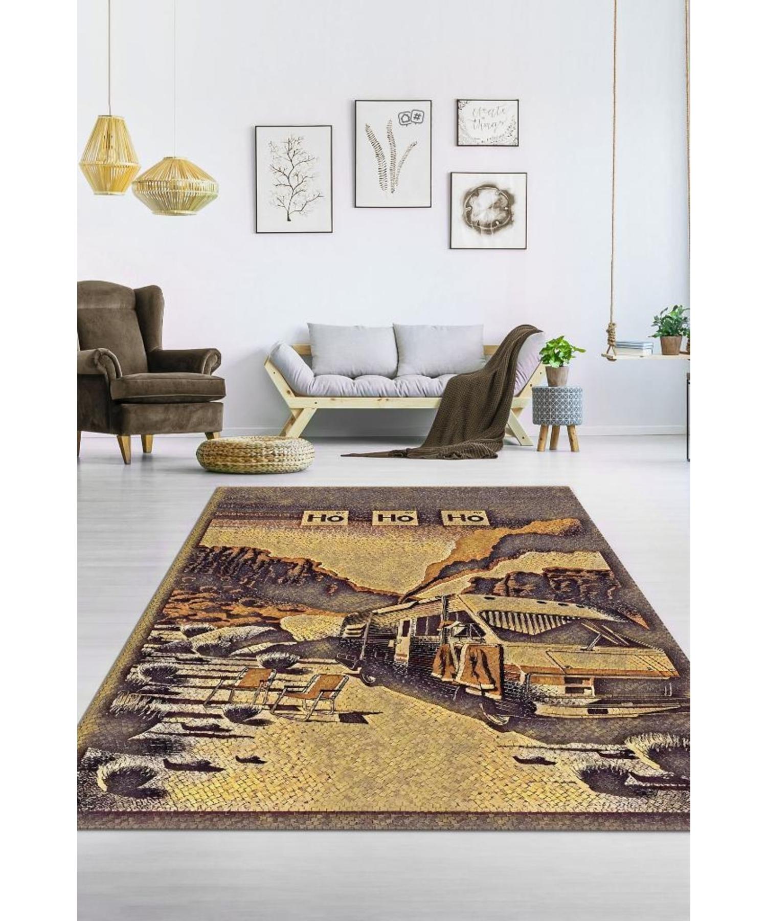 

Caravan Woven Based Washable Breaking Bad Carpet