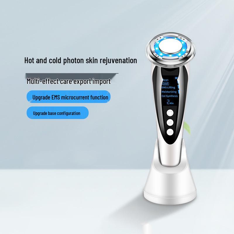 EMS Microcurrent Face Lifting & Firming Photon Rejuvenation Hot & Cold Beauty Device