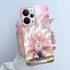 Cases For OPPO Realme 14 14T 5G Casing Fashion Flower Astronaut Girl Design Soft Silicone TPU Cover For Realme14T realme14 Coque