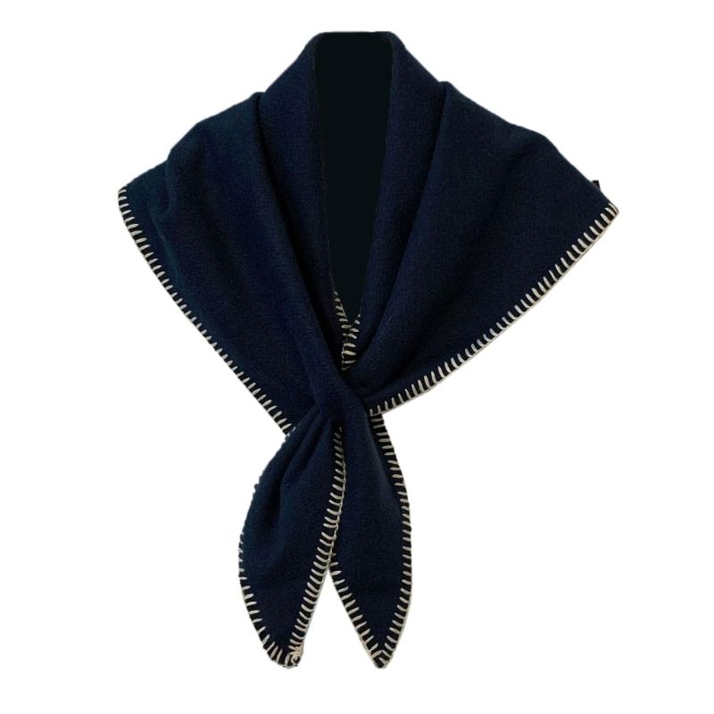 

Мягкий зимний шарф для женщин, теплый треугольный шарф, большой накидной шарф, защита шеи, аксессуар для холодной погоды