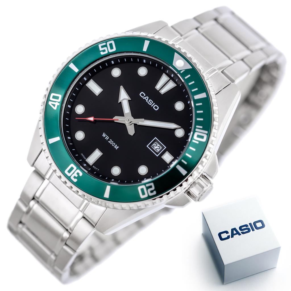 Zegarek Męski Casio MDV-107D-3A WR200 + BOX