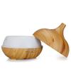 Wood Grain 400ml Ultrasonic Essential Oil Diffuser with Remote Control and Seven-Color LED