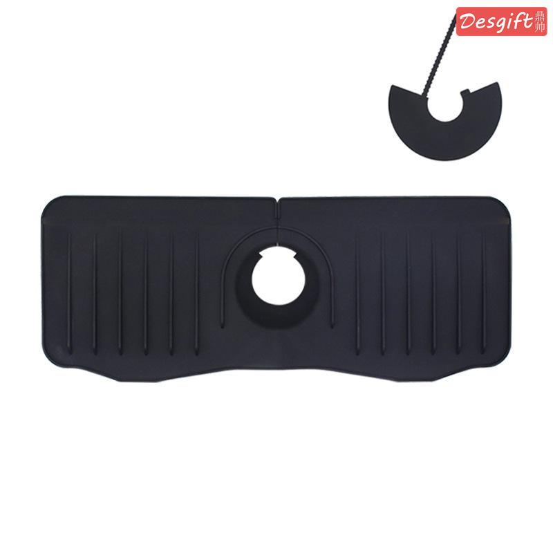 Luxusní silikonová podložka pod odtok - Velká, silná, prodloužená podložka pod vodovodní baterii umyvadla