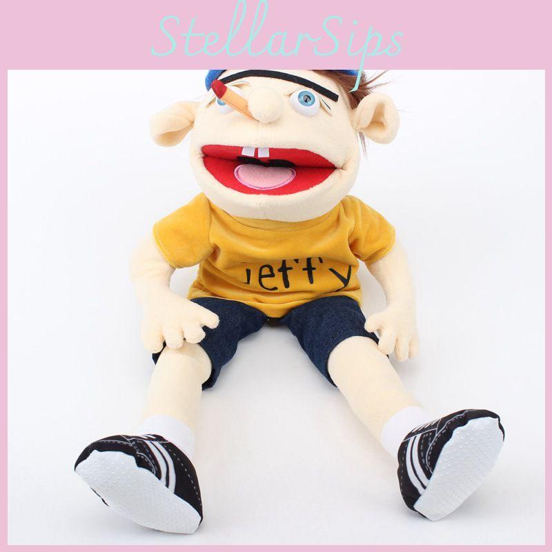 Peluche Divertente di Jeff – Giocattolo per l'Interazione Genitore-Figlio – Regalo per l'Educazione Precoce