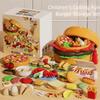 ABS Cut Fruit Game Simulation Cooking Toy Fast Food Toys Play House Toy  Girl Activities