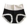 Mutandine da Donna Vita Alta Senza Cuciture Colore a Contrasto Controllo Pancia Sollevamento Glutei Morbide Elasticizzate Asciugatura Rapida Antisettiche Biancheria Intima da Donna Slip