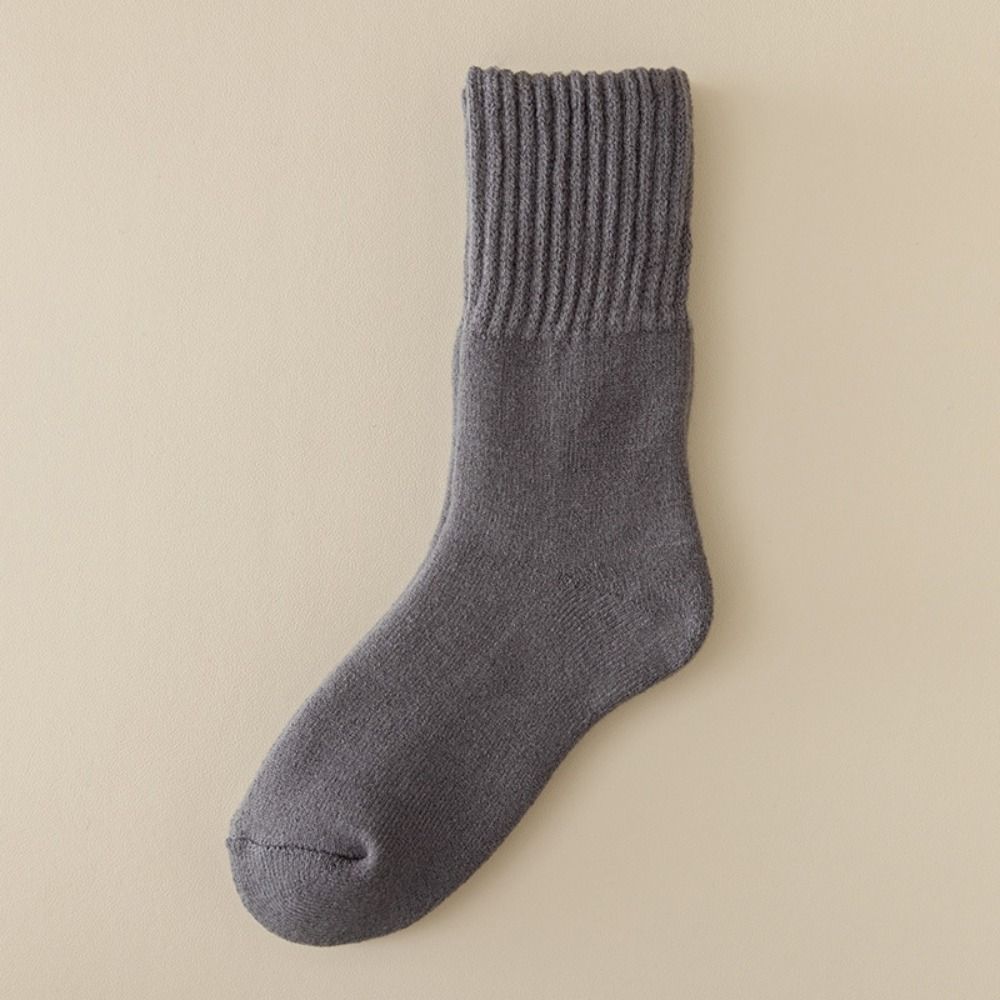 3Pairs Autumn Winter Thicken Warm Socks Plush Cashmere Socks Men Thermal Wool Socks  Autumn Winter