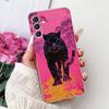 For Samsung A04s Case SM-A047M Clear Aesthetic Cute Cat Fashion Flowers Painted Back Cover For Samsung Galaxy A04s Phone Case