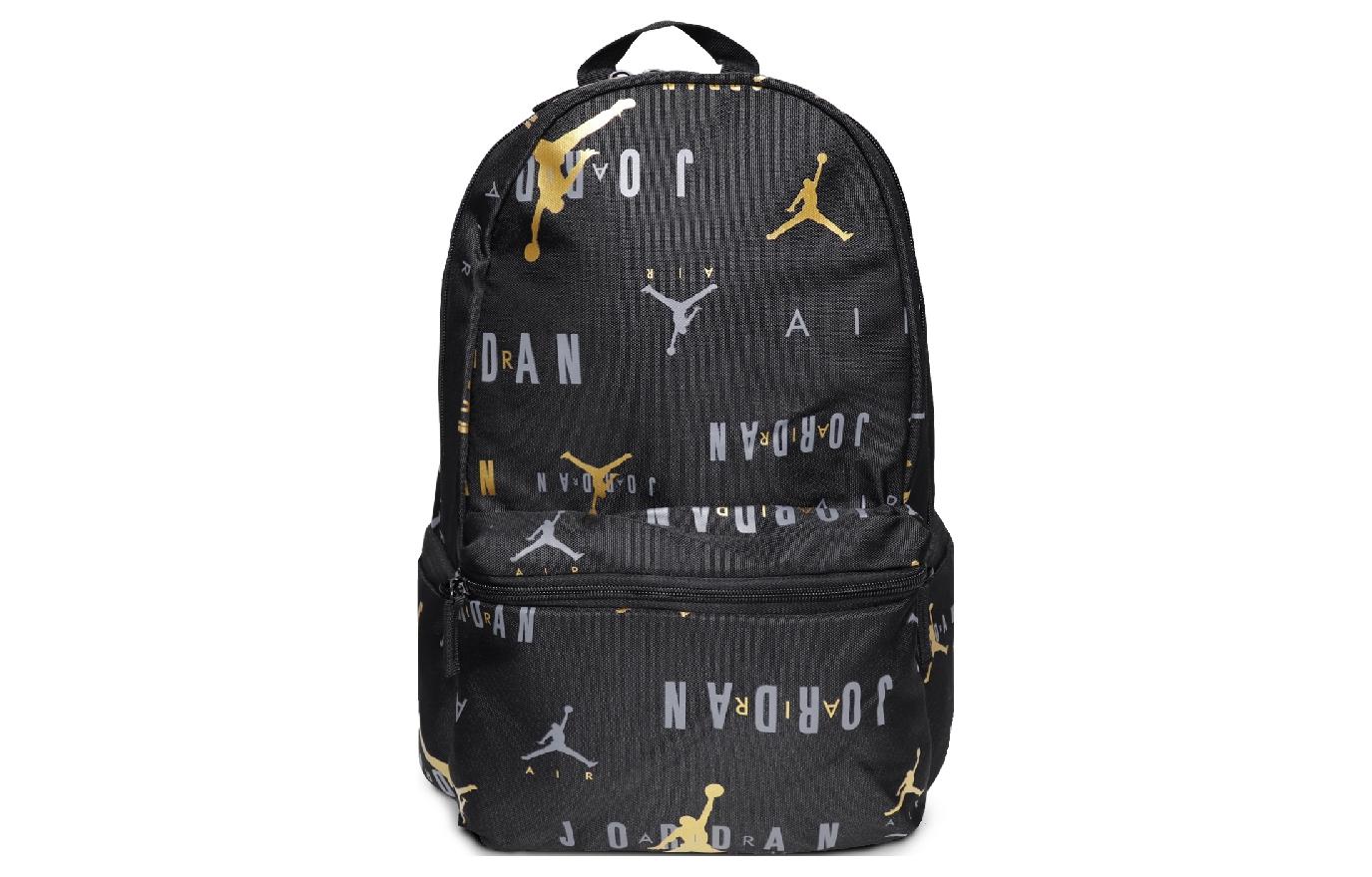 Jordan Men's Black Polyester Backpack Regular Unisex
