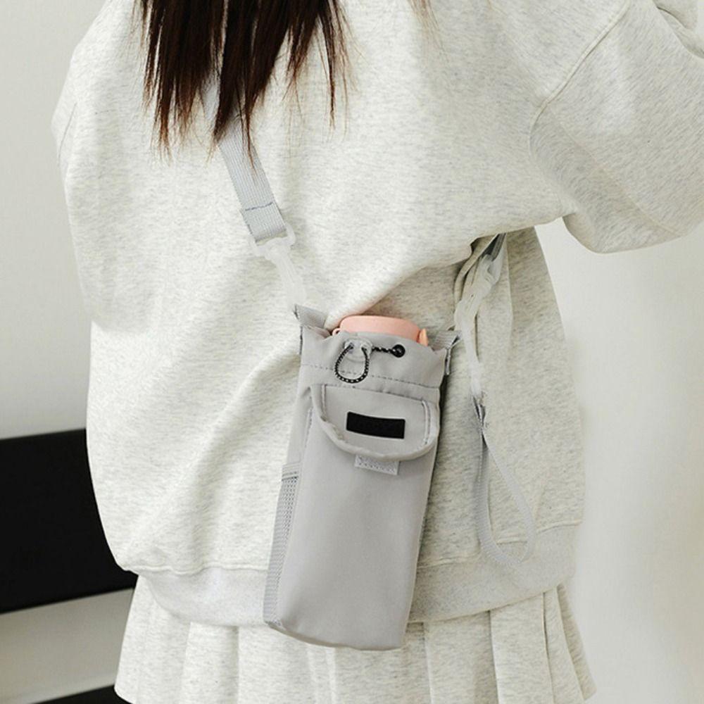 Waterproof Crossbody Water Bottle Purse Multi-functional Water Bottle Sling Bag  Travel
