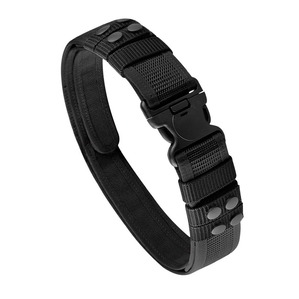 Double-Layer Tactical Belt: Thickened, Multi-Functional for Outdoor Training and Military Use